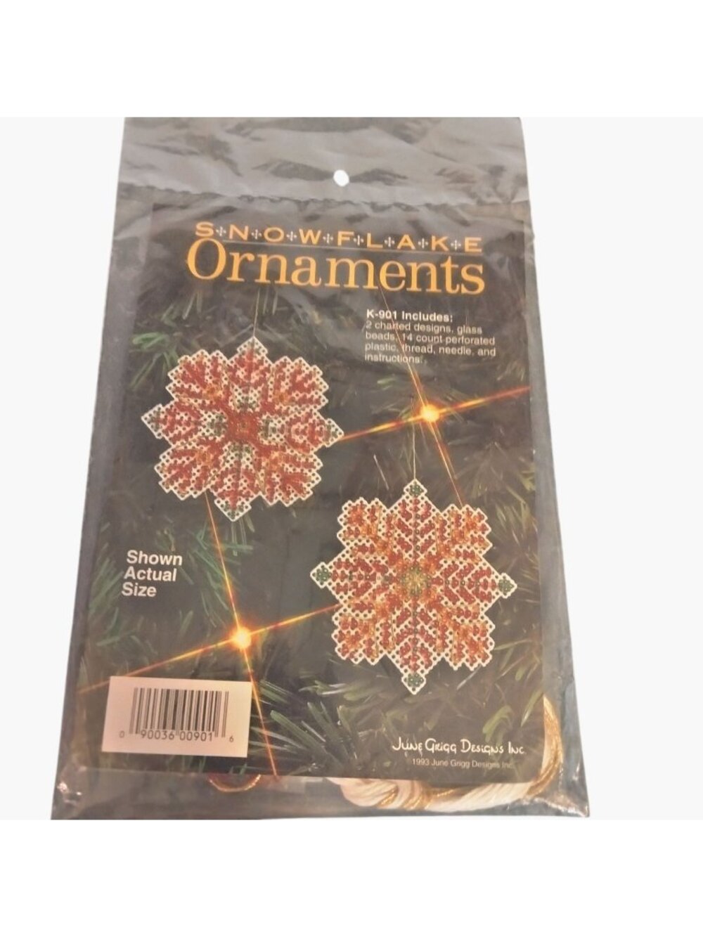 June Grigg Designs Snowflake Ornaments Kit K 901